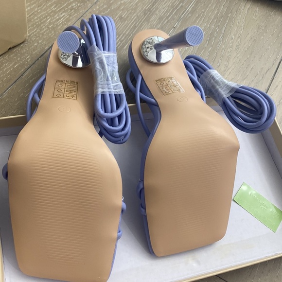 Public Desire Lacey Sandals US7 lavender - Picture 3 of 7